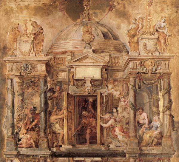 Peter Paul Rubens The Temle of Janus